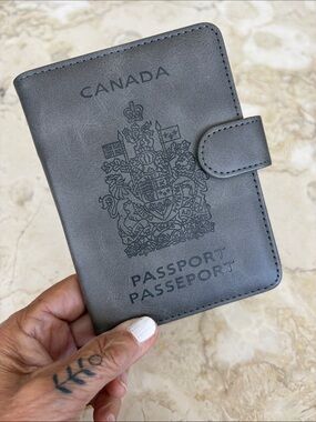 RFID Blocking Passport Holder Travel Wallet Cover Case